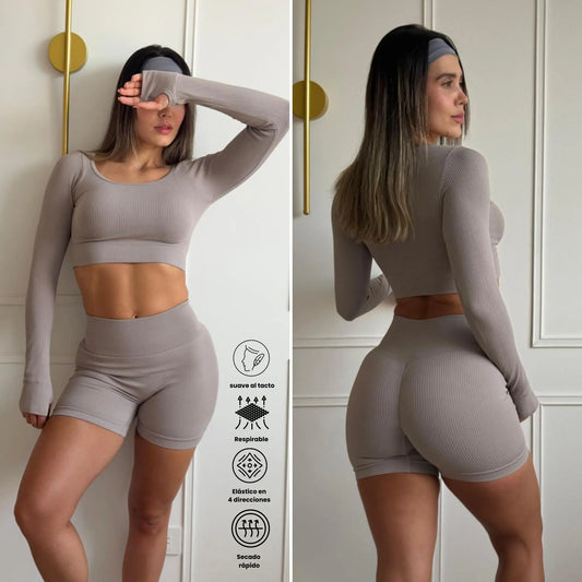 Conjunto deportivo seamless mujer